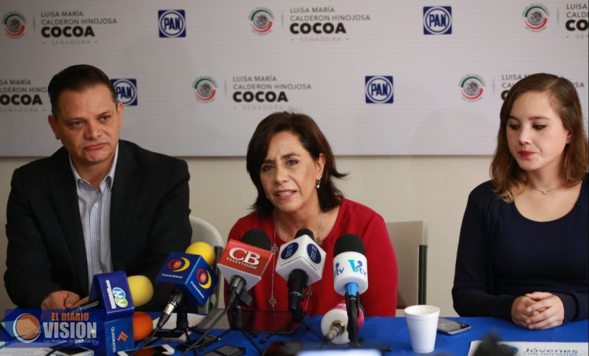 Llevará Luisa María Calderón propuestas legislativas de Jóvenes Michoacanos al Senado