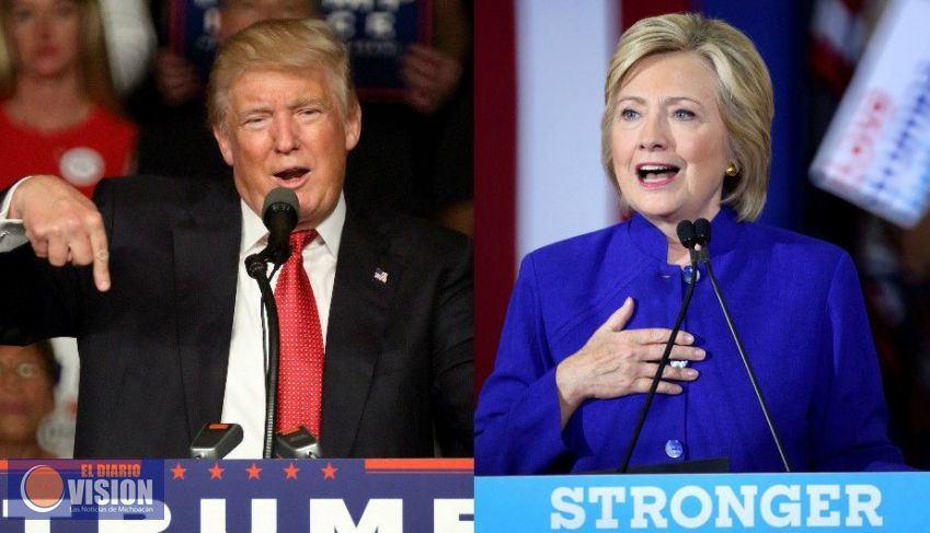 Hoy, Hillary Clinton y Donald Trump, el primer debate presidencial, 