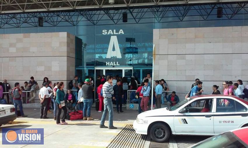 Terminal de autobuses suspende servicio en Morelia