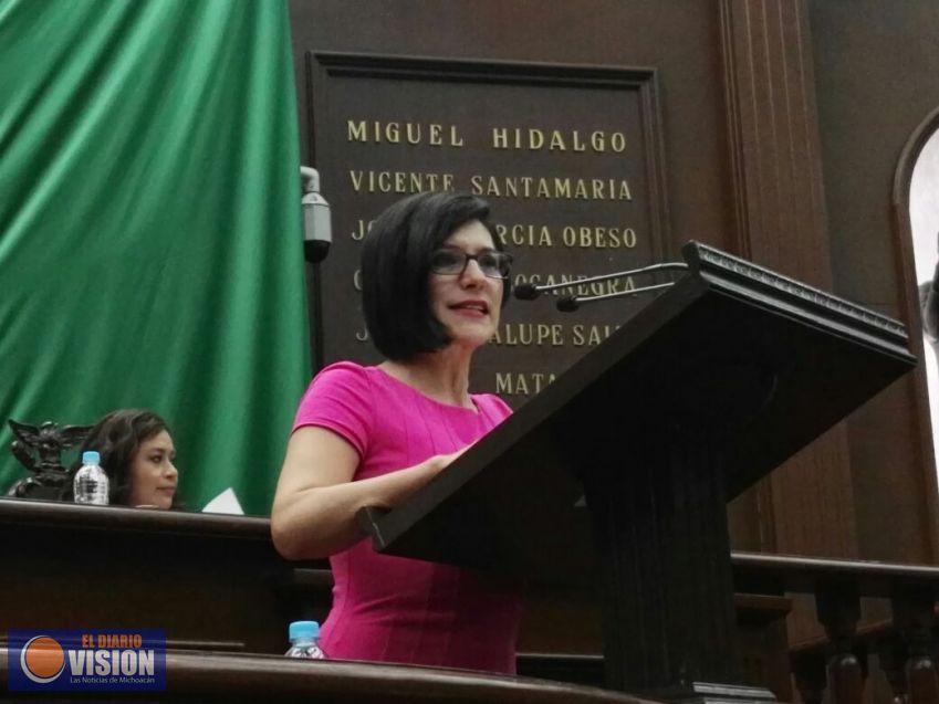 Socorro Quintana presenta exhorto al Ejecutivo para intensificar acciones de la Alerta de Género