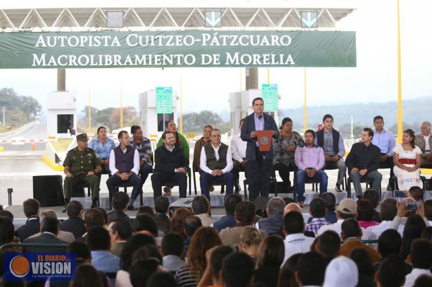 Intervención del Gobernador Silvano Aureoles en inauguración de Carretera