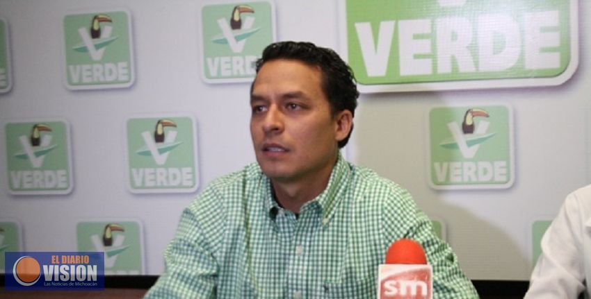 Realiza PVEM manifestación pacífica frente al Zoológico de Morelia 