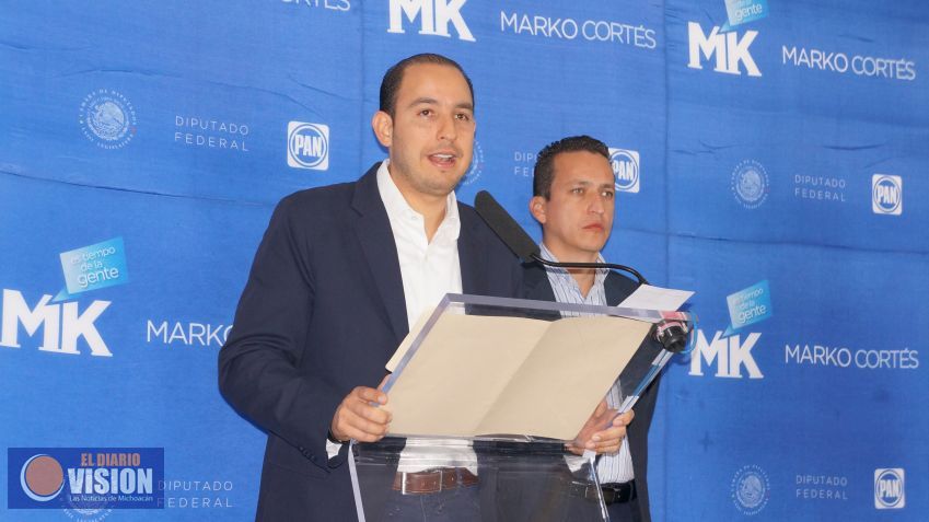 Diálogo y respaldo del Gobierno, pide Marko Cortés para resolver paro en la UMSNH