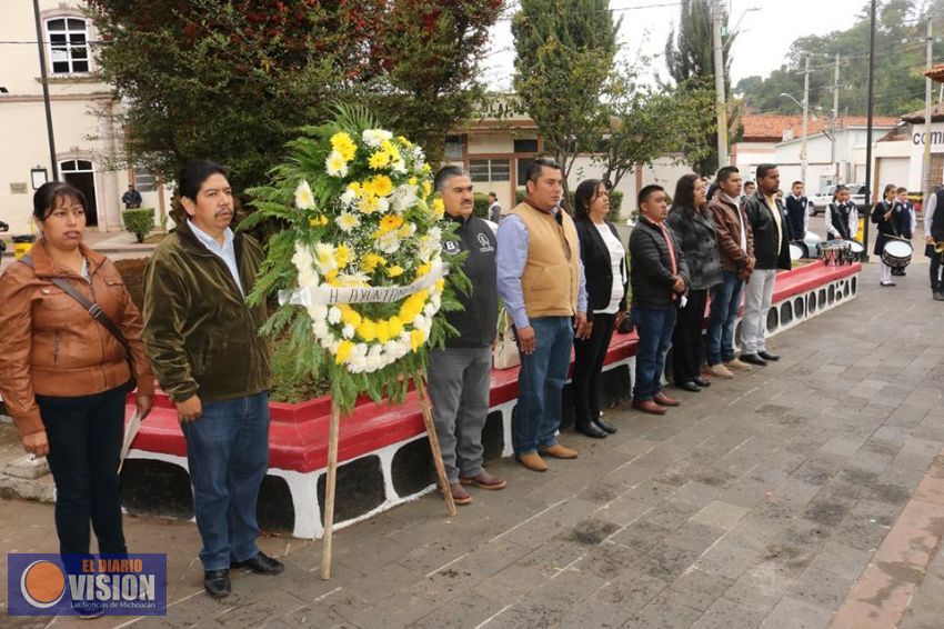 Conmemoran Aniversario Luctuoso del coenense Epitacio Huerta  