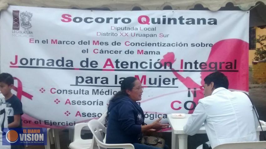 Promover la concientización sobre el cáncer de mama responsabilidad de todos: Socorro Quintana