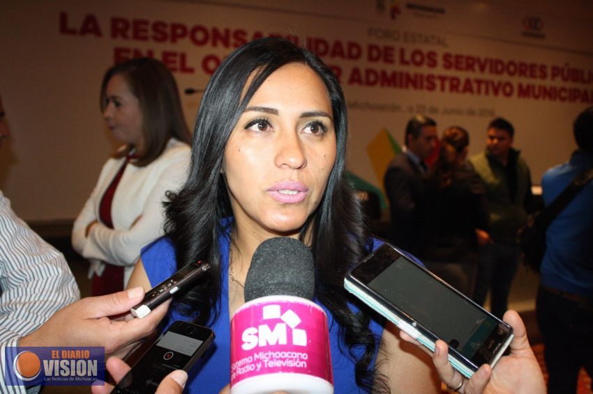 Mary Carmen Bernal propone la eliminación del fuero, bajo la figura de 