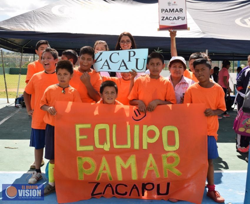 DIF Zacapu realiza torneo "Por una niñez y adolescencia diferente" 