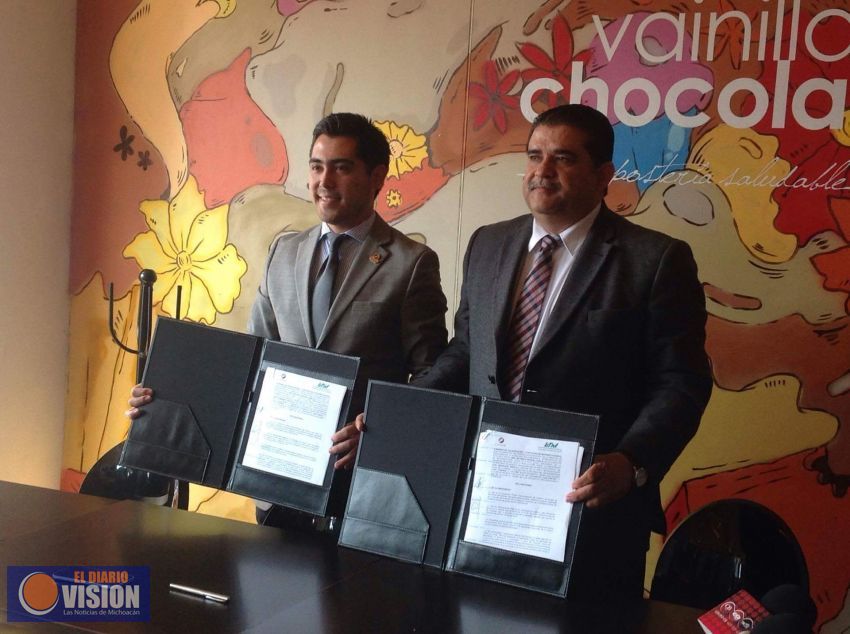CANIRAC y la UTM firman convenio para trabajar en conjunto en el área de gastronomía.