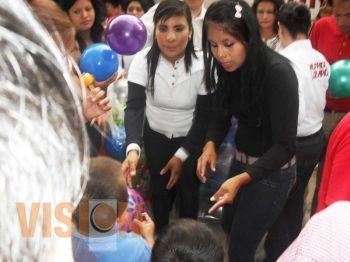 Priístas de Morelia festejan a hijos de militantes y promueve la unidad familiar