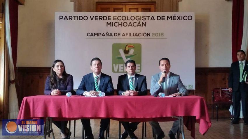 Partido Verde Ecologista se mantiene en las preferencias de los michoacanos