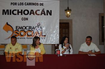 Se refuerza Democracia Social en Michoacán