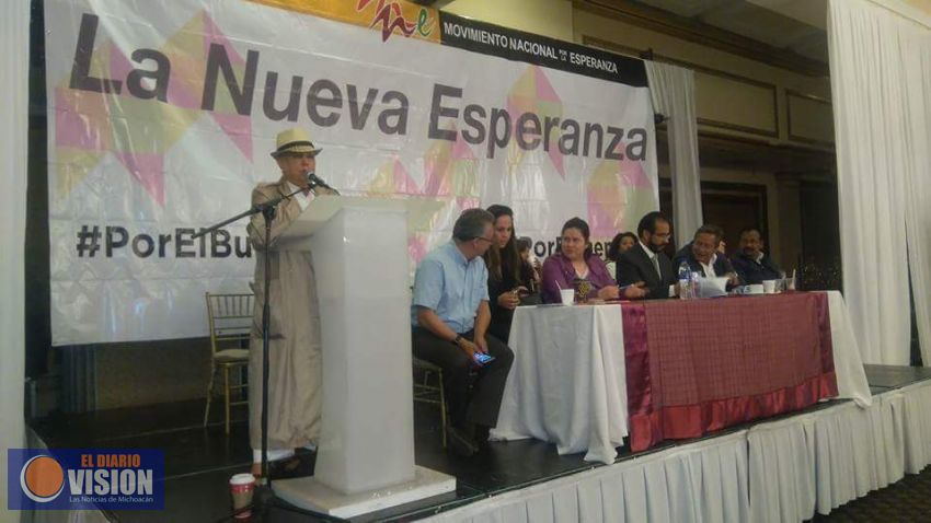 René Bejarano, fortalece presencia de López Obrador, en Uruapan
