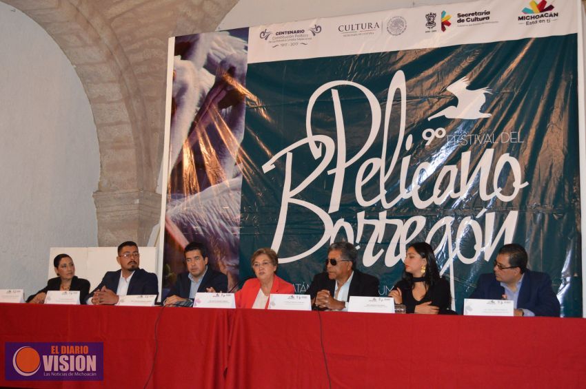 Presentan el programa del 9° Festival Cultural del Pelícano Borregón