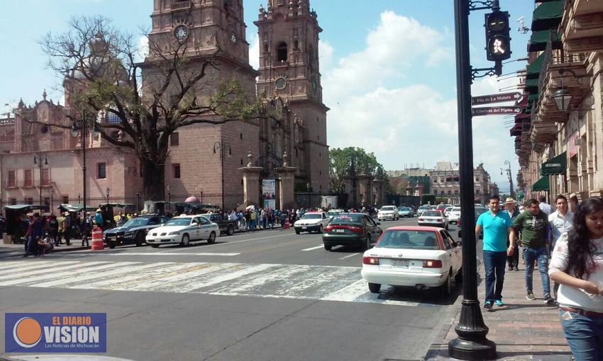 Avenida Madero libre a la circulación
