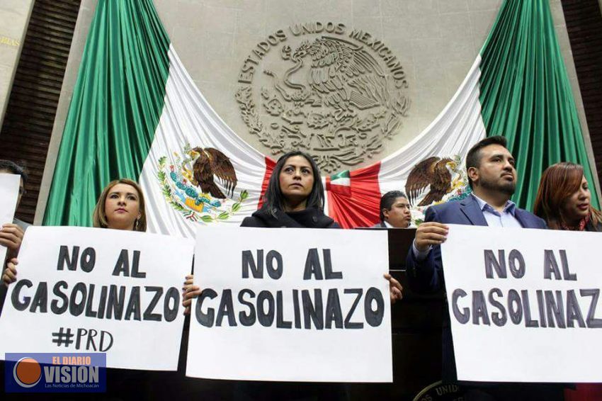 Diputados del PRD, reiteran su rechazo al "gasolinazo" : Araceli Saucedo Reyes