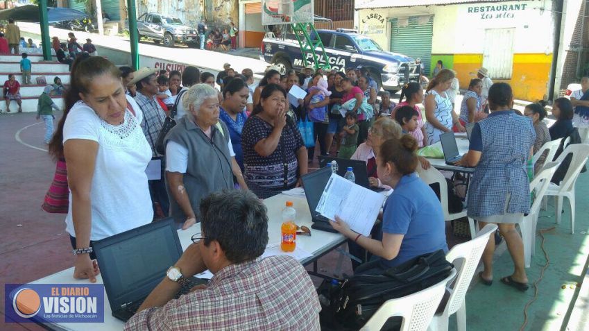Realiza LICONSA jornada de incorporación de nuevos beneficiarios en Susupuato