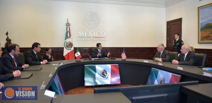 Respeto a mexicanos en EU, la prioridad de Peña 