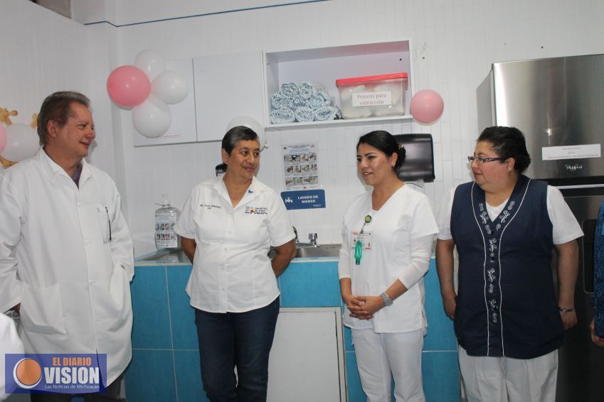   Inaugura SSM lactario y sala de trasplantes en el Hospital 