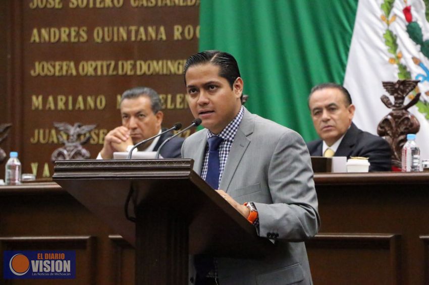Exhorta Congreso a replantear estrategia de seguridad en Morelia