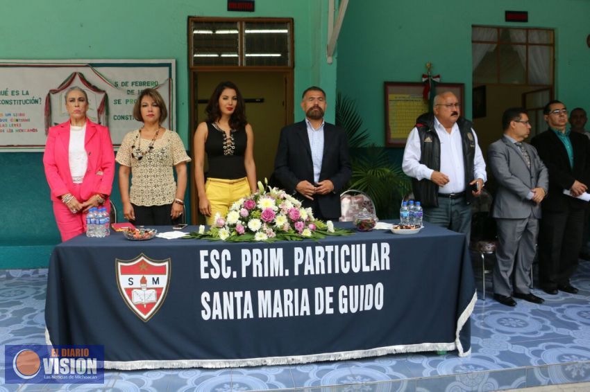 Implementa SSP "Escuelas Comprometidas por Nuestra Seguridad" en Colegio de Santa María de Guido