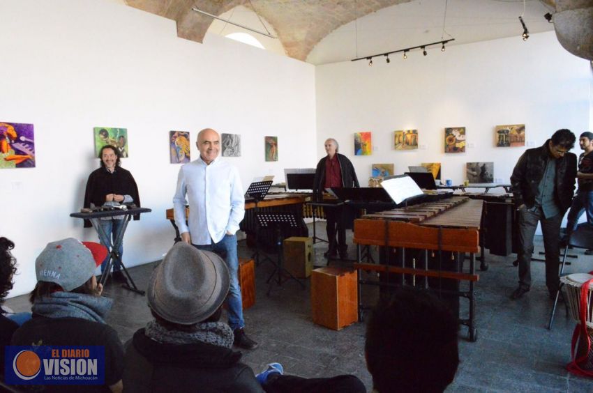 “Tambuco” brinda concierto didáctico en la Casa de la Cultura de Morelia