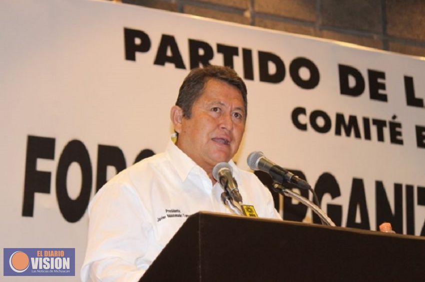 Reconoce PRD Morelia capacidad de los tres niveles de Gobierno para coordinar tema de seguridad.
