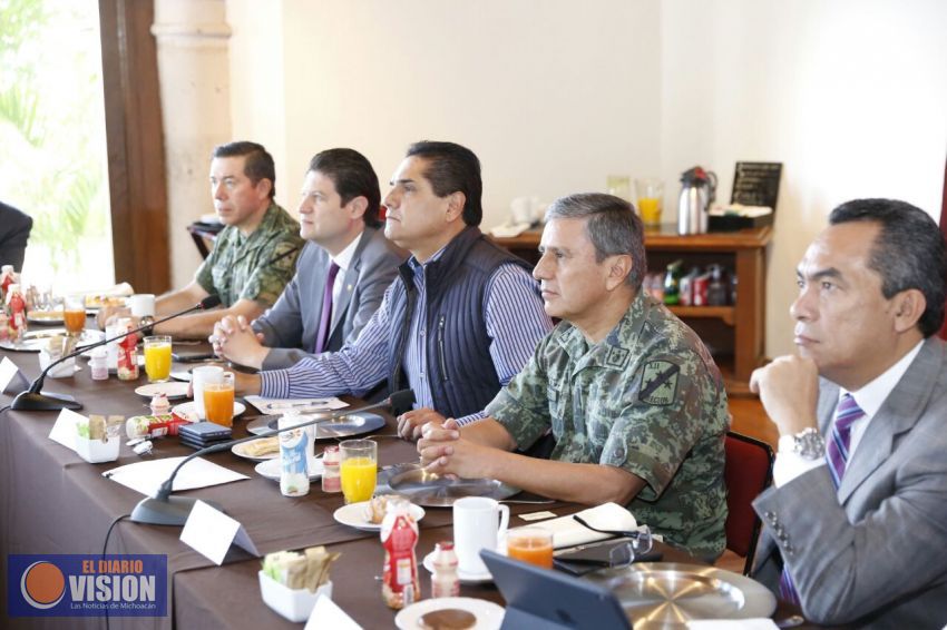 Avanza estrategia de seguridad en Morelia, destaca Gobernador