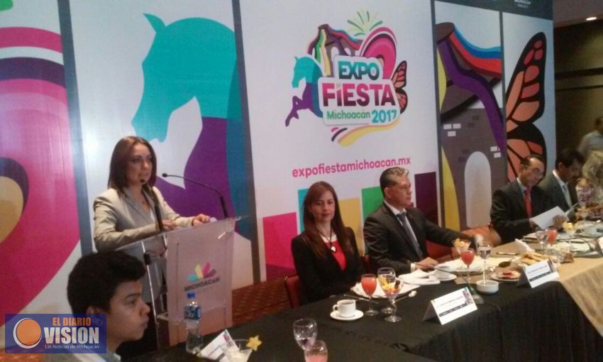 Unión, Tradición y Cultura, conceptos que llevará la Expo Fiesta Michoacán 2017 : Julieta López