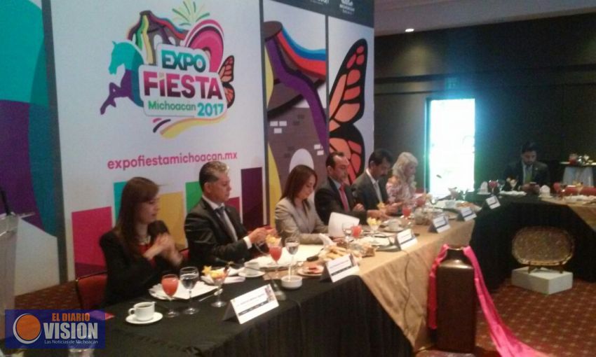  Expo Fiesta Michoacán 2017 es única en toda Latinoamérica: Francisco Pedro León 