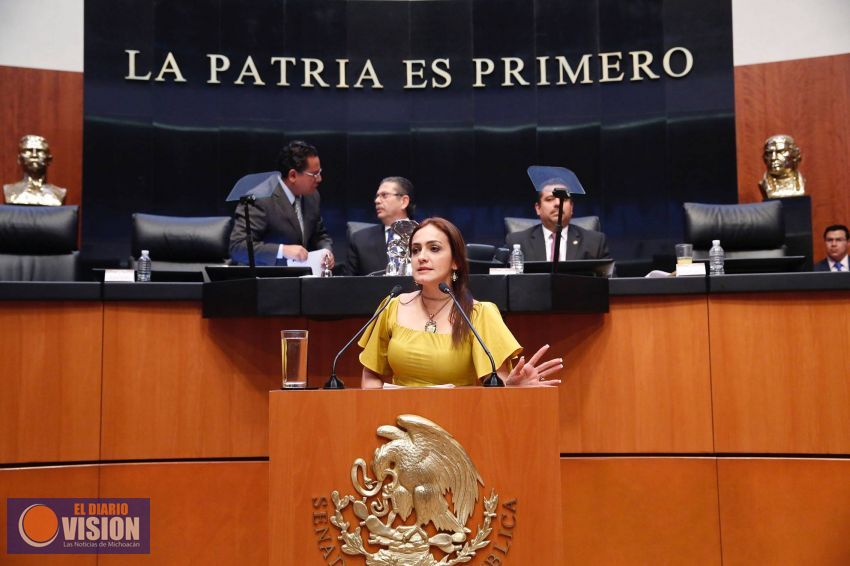 Anuncia Iris Vianey Mendoza Diplomado en el Senado de la República