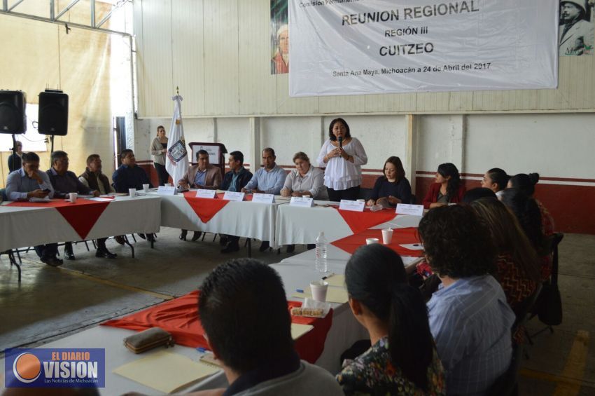 Consolida Secoem acuerdos de colaboración con contralores municipales de la región III Cuitzeo