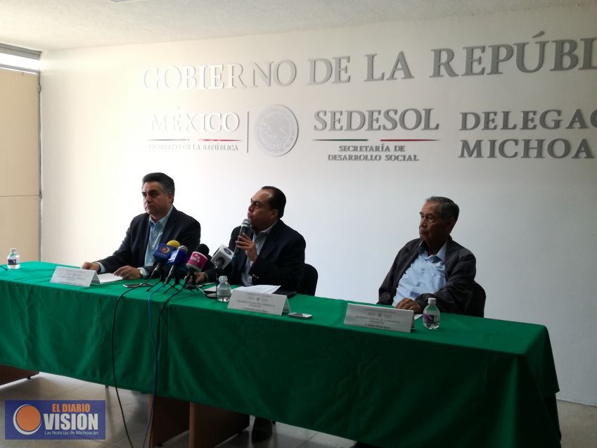 Confirman gira de trabajo del Delegado Federal de Sedesol en Michoacán 