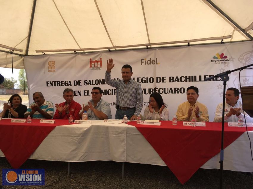 Gestiona Fidel obras en Yurécuaro por 3.5mdp con recursos federales