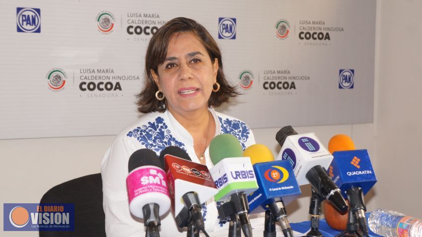La posible alianza del PAN-PRD rumbo al 2018, sólo es para cuidar sus casillas: Cocoa Calderón 