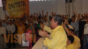 Exitoso arranque de pre campaña de Enrique Bautista en Maravatío
