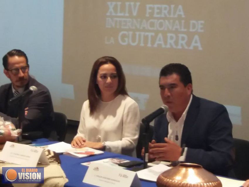 Anuncian en CDMX la Feria Internacional de la Guitarra de Paracho