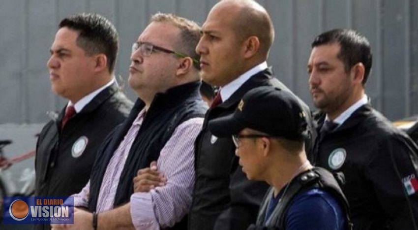 Realizan audiencia de Javier Duarte en reclusorio Norte