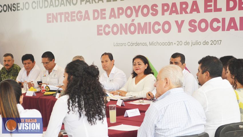 Crean el Plan de Trabajo para el desarrollo integral de Lázaro Cárdenas 