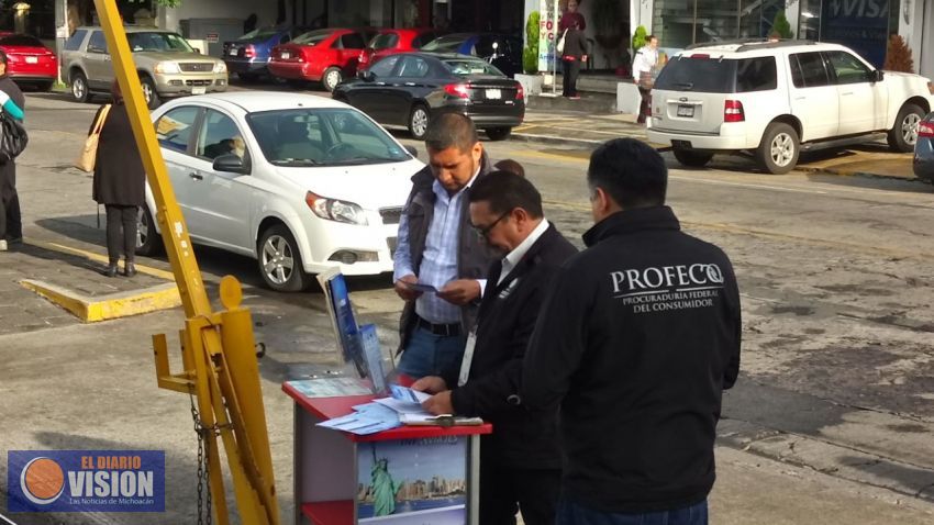 Suspende PROFECO a negocio dedicado a la gestoría de visas y pasaportes en Morelia