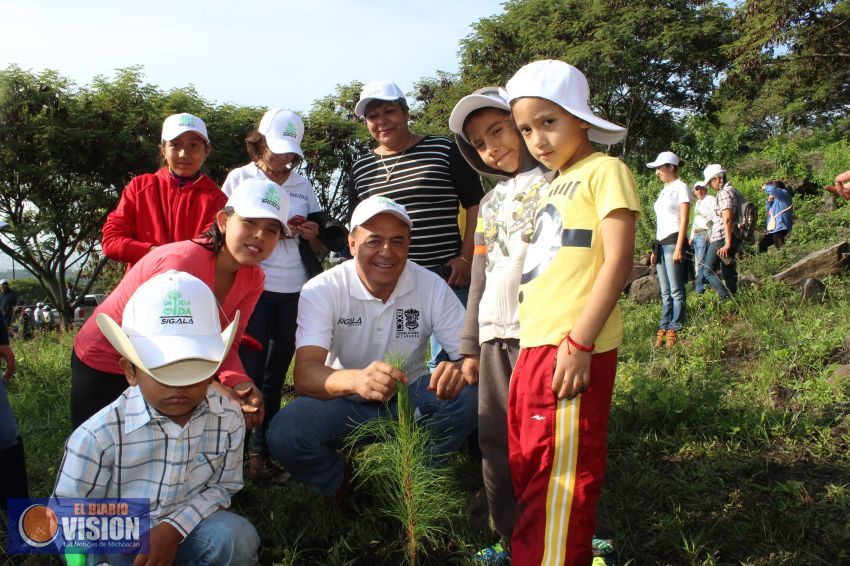 Convoca Sigala a campaña de reforestación en tenencia Tacícuaro próximo domingo