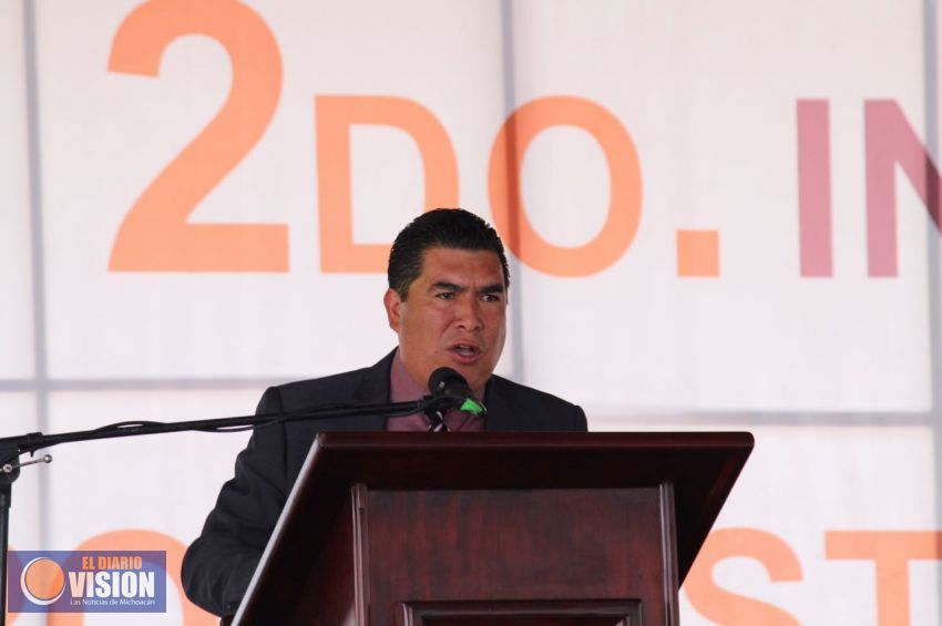 Presidente Stanli Sánchez, rindió su Segundo Informe en Paracho
