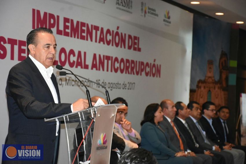 Necesario frenar la corrupción para que crezca Michoacán: Sigala