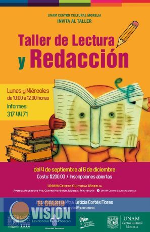 "Si tu lees, ellos leen", programa de fomento a la lectura en la UNAM Centro Cultural Morelia