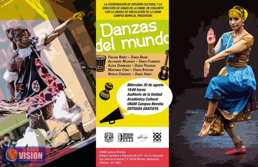 UNAM Campus Morelia presenta Danzas del mundo
