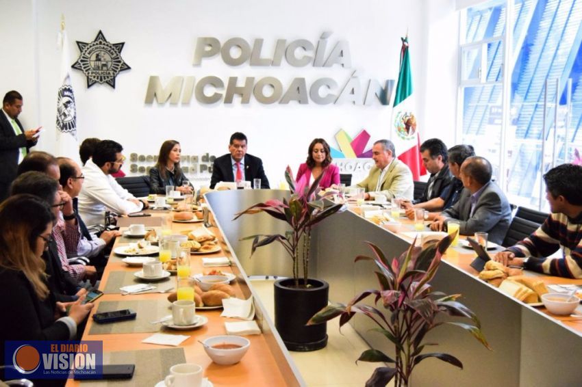 Mesa de Seguridad y Justicia de Morelia constata avances en infraestructura operativa