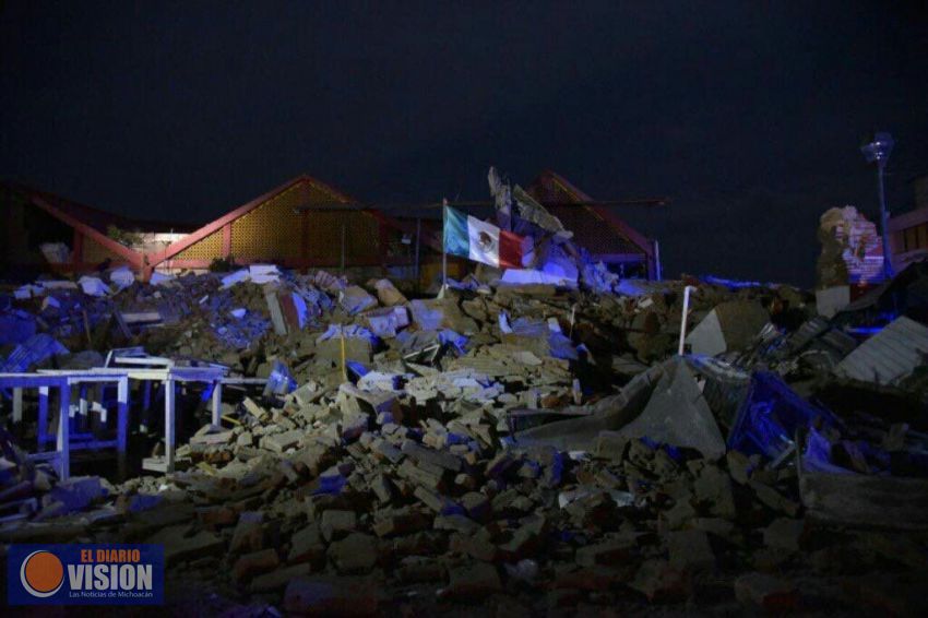 El sismo deja hasta ahora 58 muertos en México; Chiapas y Oaxaca se llevan la peor parte