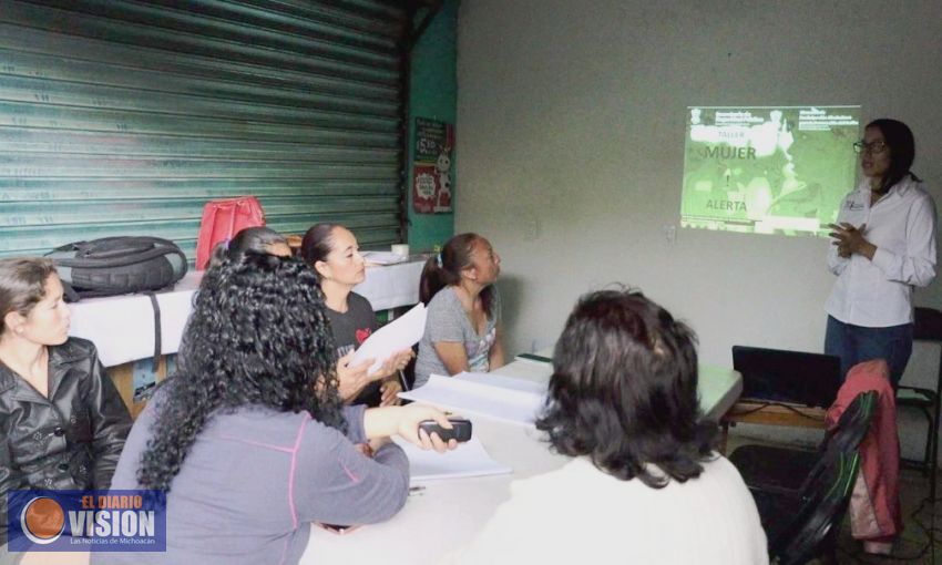 Impulsa SSP acciones para erradicar violencia de género en Morelia