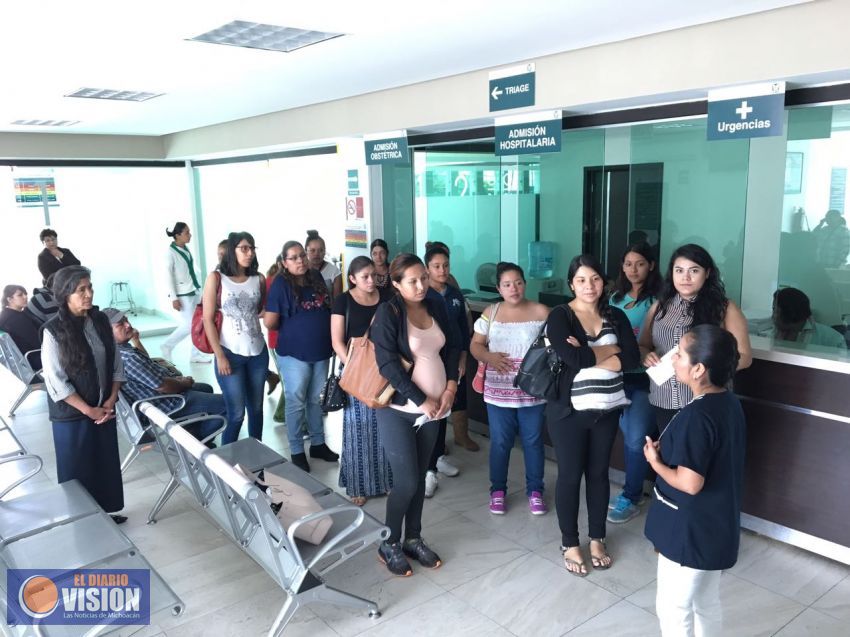 Hospital del IMSS Uruapan se rectificará como "Hospital Amigo de la Niña y el Niño"