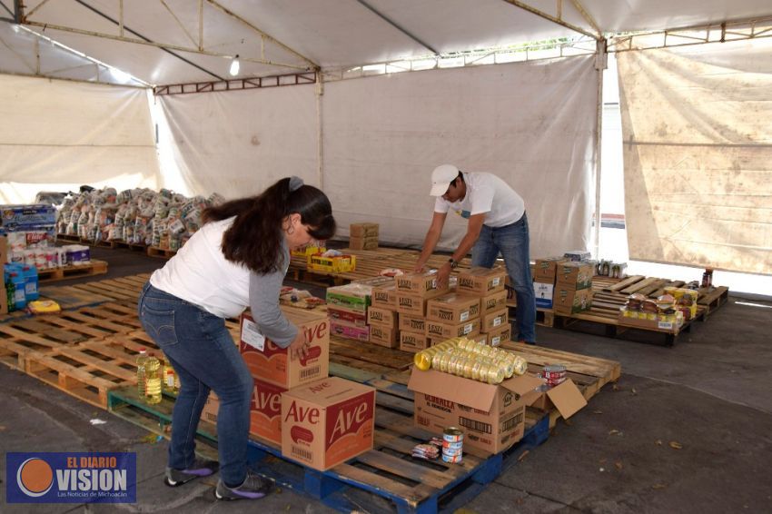 DIF Michoacán instala Centro de Acopio