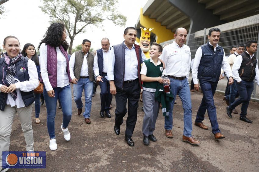 Inversiones de hasta 300 mdp para el deporte en Michoacán: Silvano Aureoles 